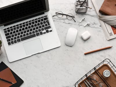 Professional phone repair workspace
